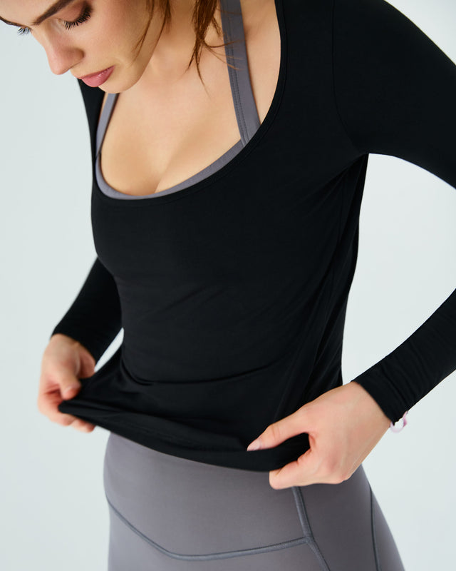 majica-za-trening-dugi-rukav-crna