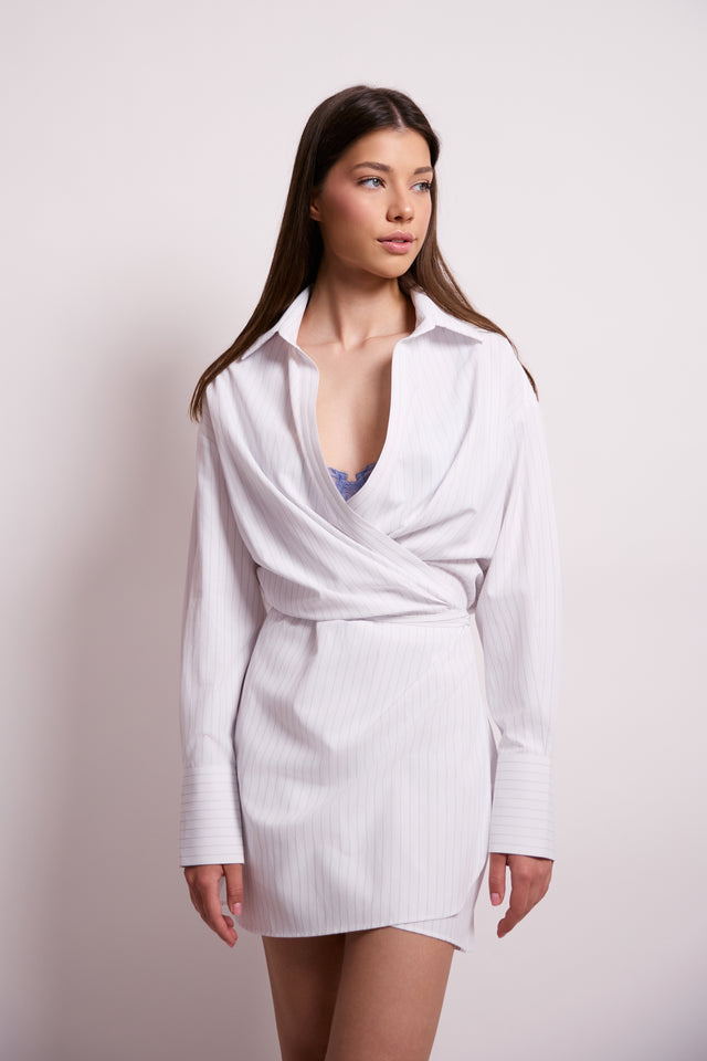 haljina-na-preklop-bela