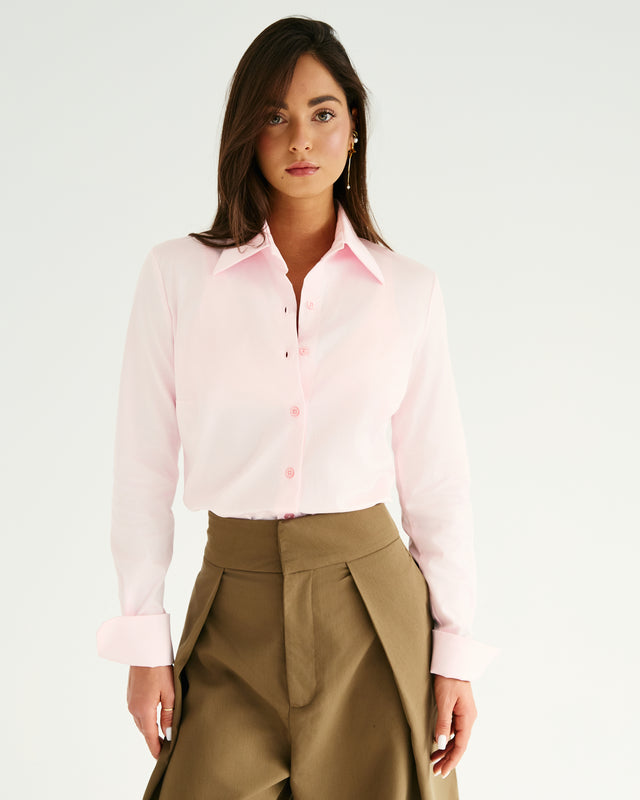 zenska-kosulja-fitovana-roza