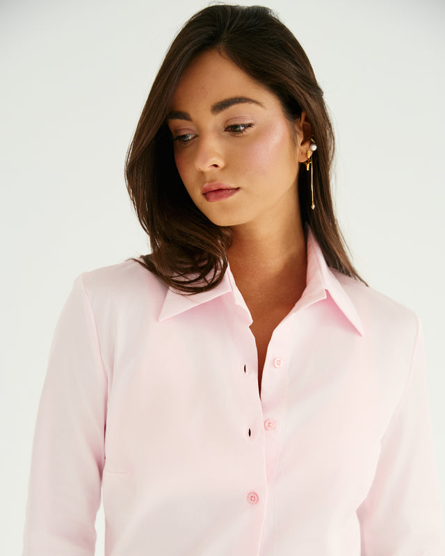 zenska-kosulja-fitovana-roza