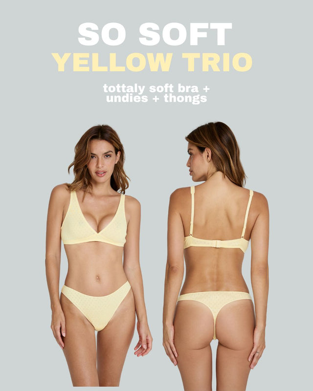 SO SOFT YELLOW TRIO COMBO